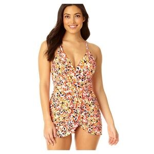 Women's Multicolor Swim Dress